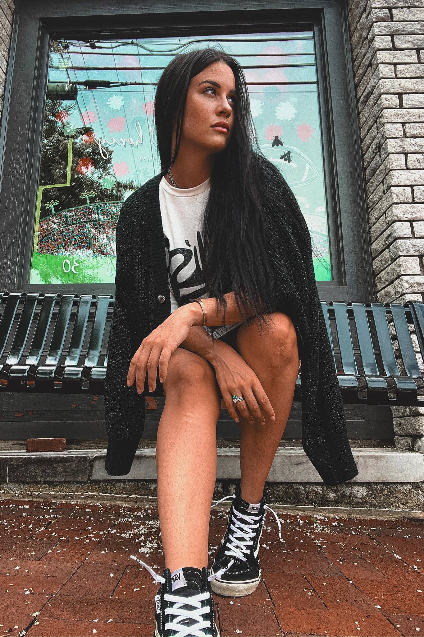 COME FOR ME CROPPED CARDIGAN