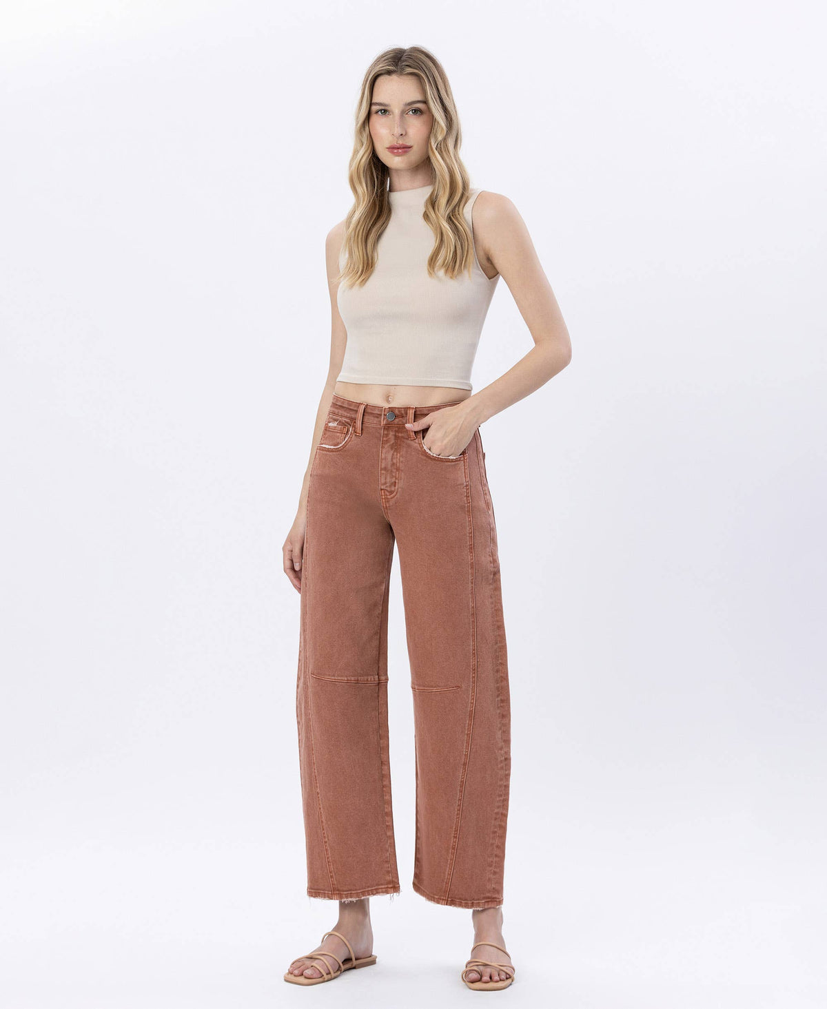 COPPER BARREL JEANS