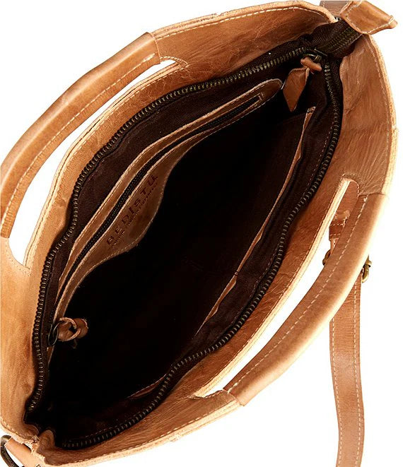 BED STU GREENWAY PURSE/Tan Rustic