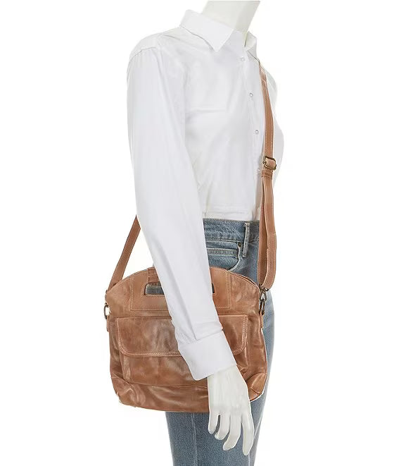BED STU GREENWAY PURSE/Tan Rustic