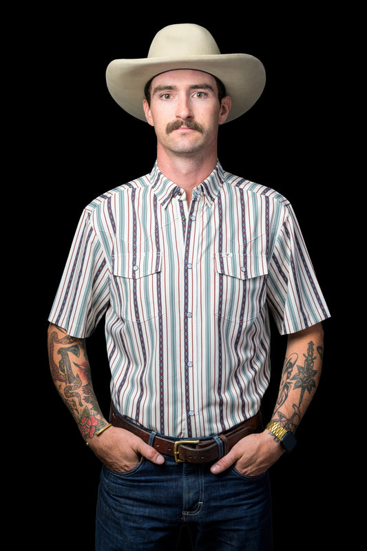 Ferrell "Ed" Striped Short Sleeve
